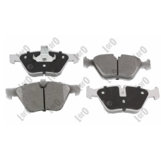 ABAKUS 231-02-035 Brake Pads for BMW 3(E90, E91, E92, E93), BMW 5(E60, E61), BMW Z4(E89) - Front Axle