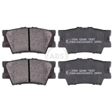 A.B.S 37545 Brake Pads for Toyota, Lexus, Daihatsu - Rear Axle