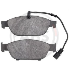 A.B.S. 37864 Brake Pads for Audi A6 (4GH, 4GJ, C7, 4G5, 4GD, 4G2, 4GC), Audi A7 ( 4GA, 4GF), Audi A8 (4H2, 4H8, 4HC, 4HL) - Front Axle