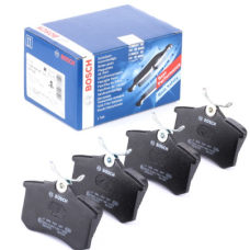 Bosch 0 986 494 387 Brake Pads for Audi, Citroen, Nissan, Peugeot, Renault, Seat, Skoda, Volkswagen, DS - Rear Axle