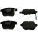 Ferodo FDB4335 Brake Pads for Lexus CT200h, Toyota Auris, Corolla, IQ, Ist, Prius, Vitz, Yaris & Other, Subaru, Pontiac, Mitsuoka, Geely, Great Wall, Cherry...  - Rear Axle