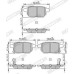 Ferodo FDB4335 Brake Pads for Lexus CT200h, Toyota Auris, Corolla, IQ, Ist, Prius, Vitz, Yaris & Other, Subaru, Pontiac, Mitsuoka, Geely, Great Wall, Cherry...  - Rear Axle