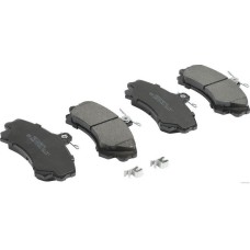 HERTH+BUSS JAKOPARTS J3605036 Brake Pads for Mitsubishi Carisma/Colt/Colt Space Star/Colt VI/Space Star, Proton Impian/Waja/WIra, Smart ForFour, Volvo S40/V40 - Front Axle
