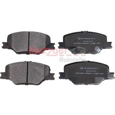METZGER 1170855 Brake Pads for Opel Insignia Z18/68/35 & Vauxhall Insignia Z18/68/35 - Front Axle