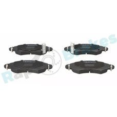 RAP R-P1157 Brake Pads for Subaru Justy, Suzuki Ignis/Wagon R/Solio/Swift/Wagon R+, Opel/Vauxhall Agila - Front Set 