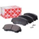 FEBI BILSTEIN 116266 Brake Pads for Nissan Leaf, Qashqai II, x-Trail (T32) & Renault Kadjar, Koleos II (Front Axle)