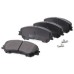 FEBI BILSTEIN 116266 Brake Pads for Nissan Leaf, Qashqai II, x-Trail (T32) & Renault Kadjar, Koleos II (Front Axle)
