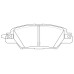 SB Nagamochi (Japan) BP25010 Brake Pads for Mazda CX-5 - Rear Axle