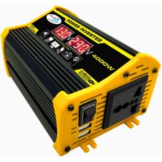 LGD G2 300W (4,000W Peak)  12V AC to 220V DC Car Power Inverter - Black