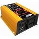 LGD Tan-G3 / 500W (6,000W Peak)  12V AC to 220V DC Car Power Inverter - Yellow