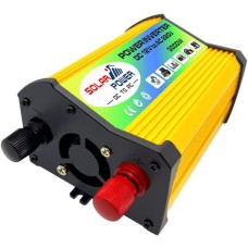 LGD 300W (3,000W Peak)  12V AC to 220V DC Car Power Inverter - Yellow