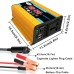 LGD Tan-G 300W (4,000W Peak)  12V AC to 220V DC Car Power Inverter - Yellow