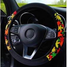 Ethnic Deco Elastic Steering Wheel Cover (38cm) - Style 3