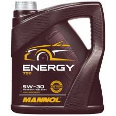 MANNOL MN7511-4 HC-Synthetic 5W30 Engine Oil for Cars without Turbo-Charger (4-Liters)
