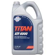 Fuchs Titan ATF 4400 Automatic Transmission Fluid(ATF), DEXRON III for BMW, Volvo, Opel, Volkswagen(VW), Ford & other - 5-Liters