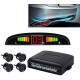 Zone-Tech Car Reverse Radar System/Parking Sensors - (Black)