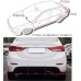 Zone-Tech Car Reverse Radar System/Parking Sensors - (White)