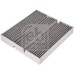 FEBI BILSTEIN 107833 Cabin/Pollen Filter for  Mercedes A-Class(W177), B-Class(W247), CLA(C118, X118), EAQ(H243), EQB(X243), GLA(H247), GLB(X247) - Activated Carbon