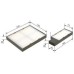 BOSCH 1 987 432 276 Cabin/Pollen Filter for Hyundai i30, Kia Cee'd Hatchback/SW/Pro Cee'd