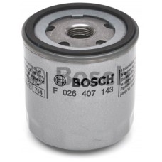 Bosch F 026 407 143 (P 7143) Oil Filter for Audi, Seat, Skoda, Volkswagen(VW), Cupra, Ford