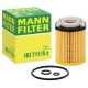Mann HU 711/6 z Oil Filter for Mercedes C-Class, GLK, E-Class, SLK, A-Class, B-Class, GLA, GLB, GLE, GLC, SLC, CLS & Infiniti Q30, Q50, Q60, QX30