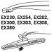 TRICO EX300 Wiper Blade for  QASHQAI III (J12) & many others -  300mm (Rear)